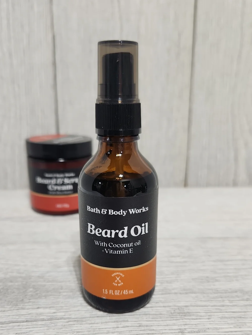 Bath & Body Works Beard Oil & Beard & Scruff Cream